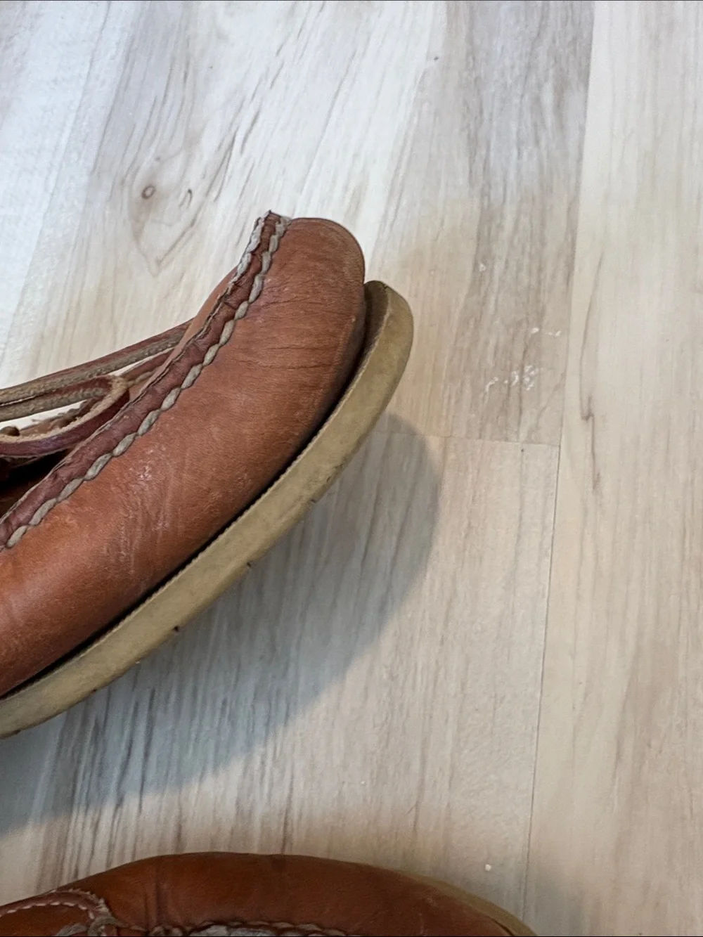 Classic Brown Leather Boat Shoes